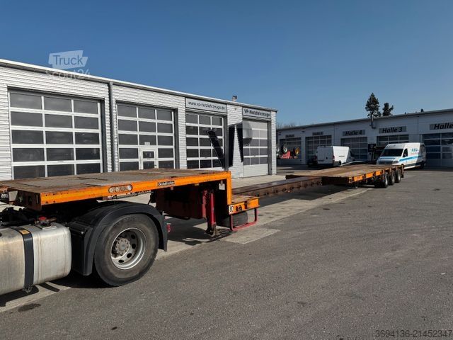 Remorque surbaissée GOLDHOFER STZ-L3-37/80A 3x gelenkt 7,5 m ausziehbar