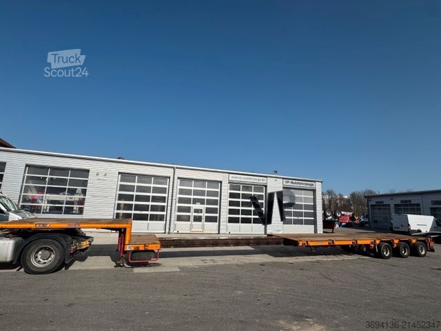 Remorque surbaissée GOLDHOFER STZ-L3-37/80A 3x gelenkt 7,5 m ausziehbar