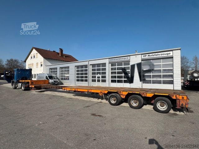 Remorque surbaissée GOLDHOFER STZ-L3-37/80A 3x gelenkt 7,5 m ausziehbar