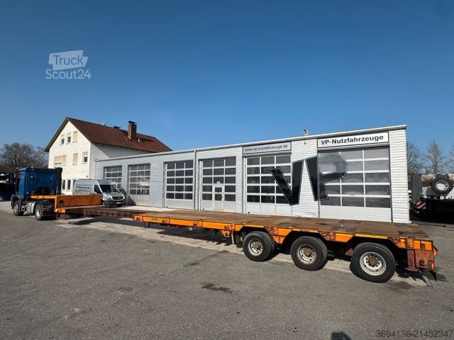 Remorque surbaissée GOLDHOFER STZ-L3-37/80A 3x gelenkt 7,5 m ausziehbar