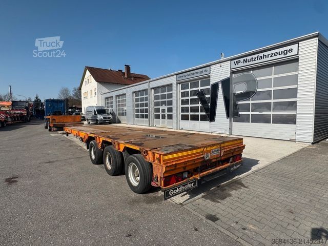 Remorque surbaissée GOLDHOFER STZ-L3-37/80A 3x gelenkt 7,5 m ausziehbar
