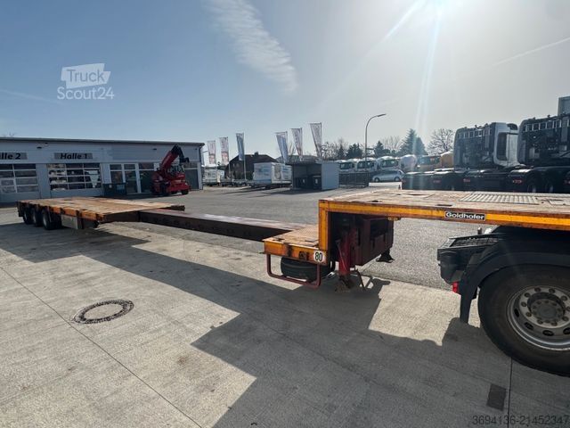 Remorque surbaissée GOLDHOFER STZ-L3-37/80A 3x gelenkt 7,5 m ausziehbar