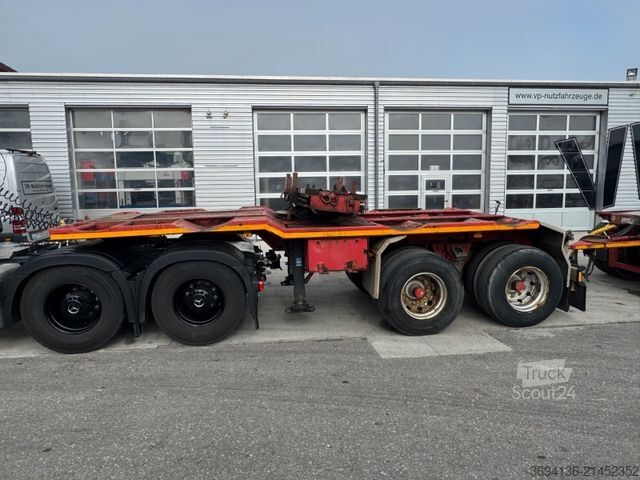 Low loader semitrailer DOLL 2+4 Nachläufer M 183/ M20 Dolly