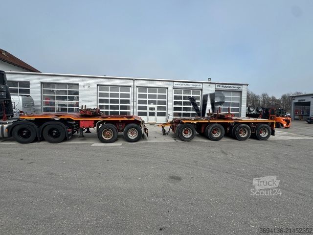 Low loader semitrailer DOLL 2+4 Nachläufer M 183/ M20 Dolly