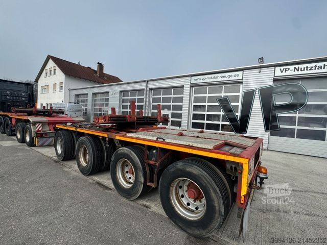 Low loader semitrailer DOLL 2+4 Nachläufer M 183/ M20 Dolly
