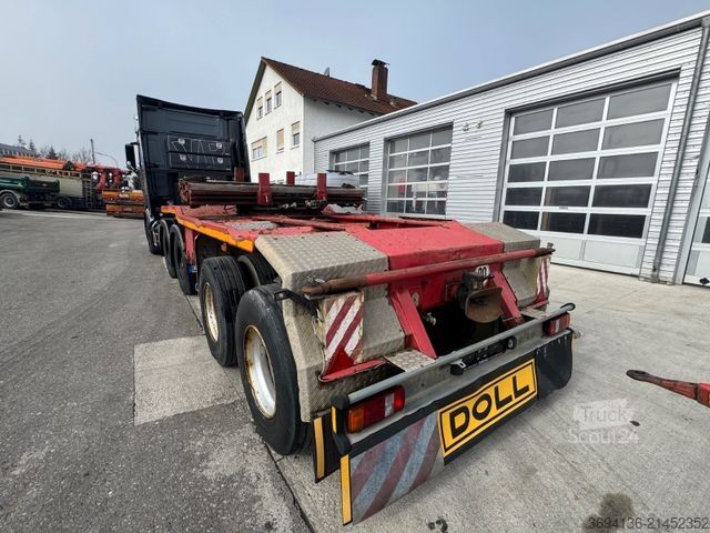 Low loader semitrailer DOLL 2+4 Nachläufer M 183/ M20 Dolly