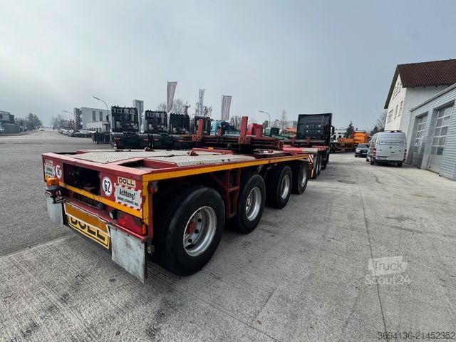 Low loader semitrailer DOLL 2+4 Nachläufer M 183/ M20 Dolly