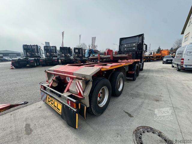 Low loader semitrailer DOLL 2+4 Nachläufer M 183/ M20 Dolly