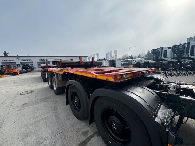 Low loader semitrailer DOLL 2+4 Nachläufer M 183/ M20 Dolly