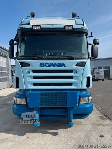 Grue montée sur camion SCANIA R 500 8x4 Fassi 800 Ladekran