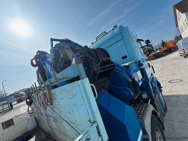 Grue montée sur camion SCANIA R 500 8x4 Fassi 800 Ladekran