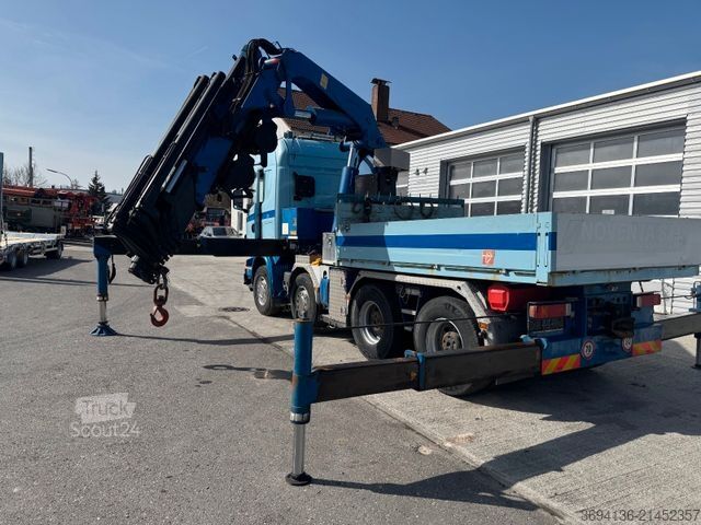 Grue montée sur camion SCANIA R 500 8x4 Fassi 800 Ladekran