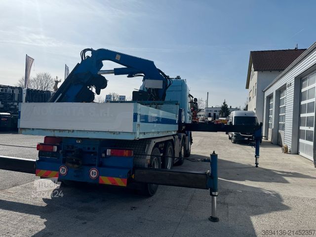Grue montée sur camion SCANIA R 500 8x4 Fassi 800 Ladekran