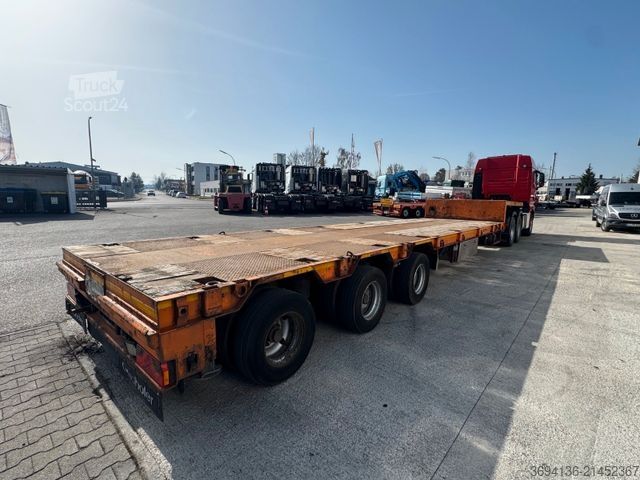 Remorque surbaissée GOLDHOFER STZ-L3-37/80A 3 x gelenkt 7,5 m ausziehbar