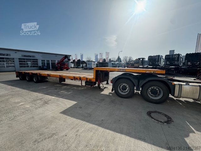 Remorque surbaissée GOLDHOFER STZ-L3-37/80A 3 x gelenkt 7,5 m ausziehbar