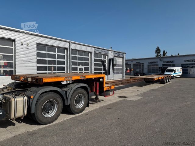 Remorque surbaissée GOLDHOFER STZ-L3-37/80A 3 x gelenkt 7,5 m ausziehbar