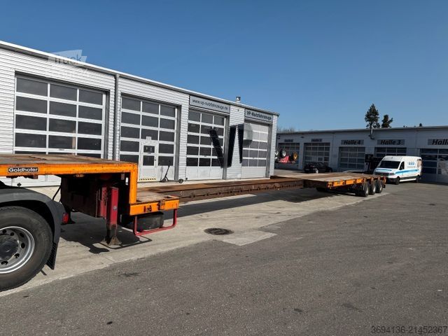 Remorque surbaissée GOLDHOFER STZ-L3-37/80A 3 x gelenkt 7,5 m ausziehbar