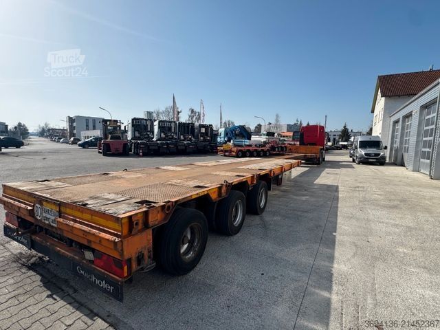 Remorque surbaissée GOLDHOFER STZ-L3-37/80A 3 x gelenkt 7,5 m ausziehbar