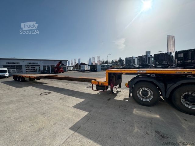 Remorque surbaissée GOLDHOFER STZ-L3-37/80A 3 x gelenkt 7,5 m ausziehbar