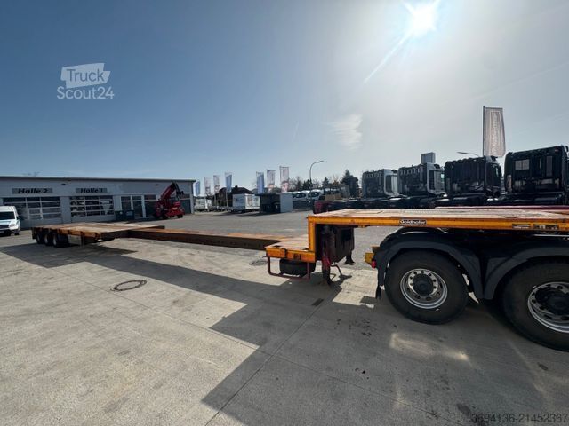 Remorque surbaissée GOLDHOFER STZ-L3-37/80A 3 x gelenkt 7,5 m ausziehbar