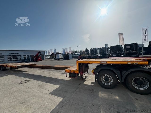 Remorque surbaissée GOLDHOFER STZ-L3-37/80A 3 x gelenkt 7,5 m ausziehbar