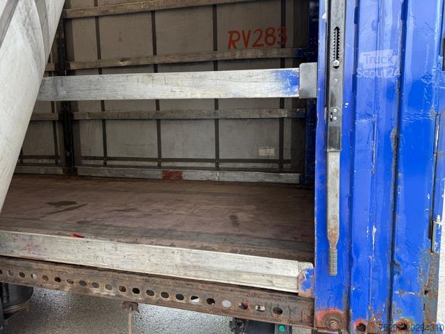 Auflieger mit Pritsche & Plane KÖGEL 3 Achs MEGA SAF Liftachse Hubdach CodeXL+9.5