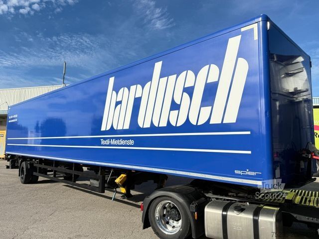 Skříňový návěs SPIER 1 Achs Koffer L-13,55mLBW 1,5to Kamera TÜVneu