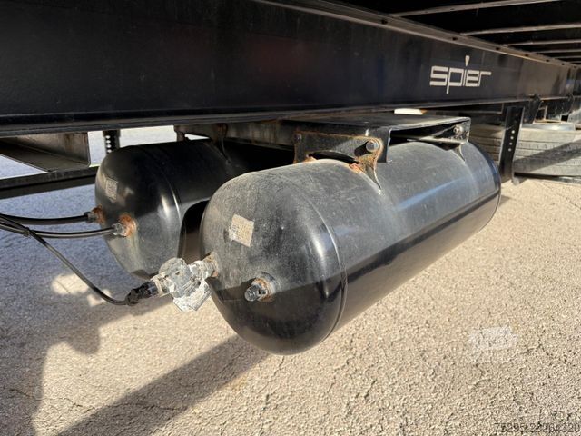 Dėžinė puspriekabė SPIER 1 Achs Koffer L-13,55mLBW 1,5to Kamera TÜVneu