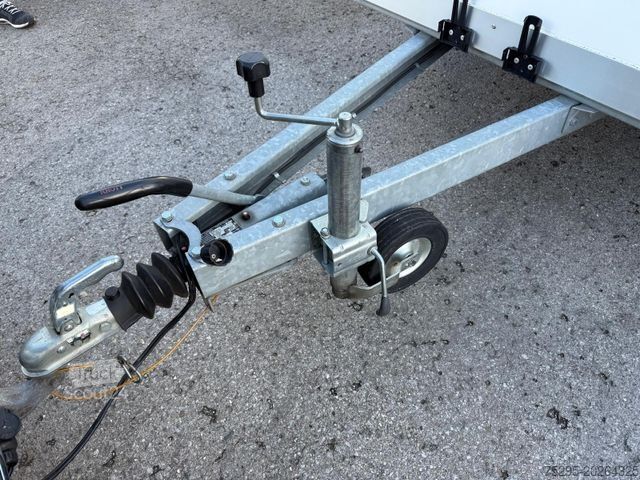 Rimorchio a cassetta WM MEYER 2Achs Tandem Koffer 1. Hand TÜV neu TOP-Zustand