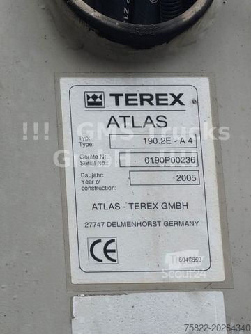 Kipper LKW MERCEDES-BENZ Actros 1841 / 4X4 ALLRAD /16m Atlas 190/ Meiller