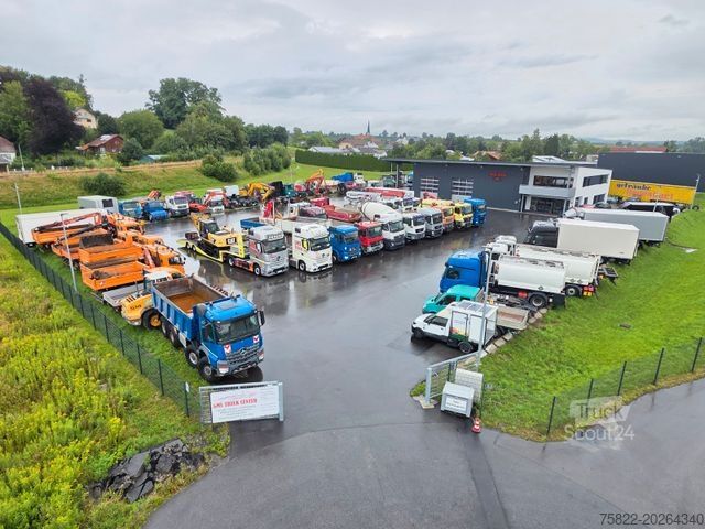 Kipper LKW MERCEDES-BENZ Actros 1841 / 4X4 ALLRAD /16m Atlas 190/ Meiller