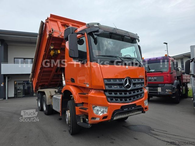 Dreiseitenkipper LKW MERCEDES-BENZ Arocs 2645 / 6X4 / Manual / Retarder / BORDMATIK