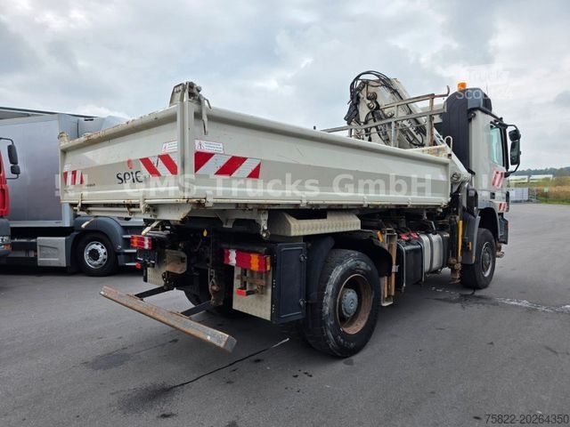 Dreiseitenkipper LKW MERCEDES-BENZ Actros 1841 / 4X4 ALLRAD / Atlas 190 / Meiller