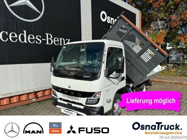 Transporter mit Kipper FUSO 3S15 AMT 3-Seitenkipper Klima,AHK 3,5t,Diff.-Sp.
