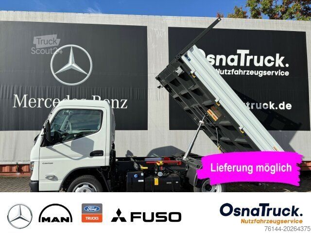 Transporter mit Kipper FUSO 3S15 AMT 3-Seitenkipper Klima,AHK 3,5t,Diff.-Sp.