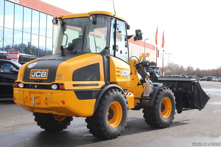 Wheel loader JCB 407 Stufe V inkl. Schaufel + Gabel - NEU