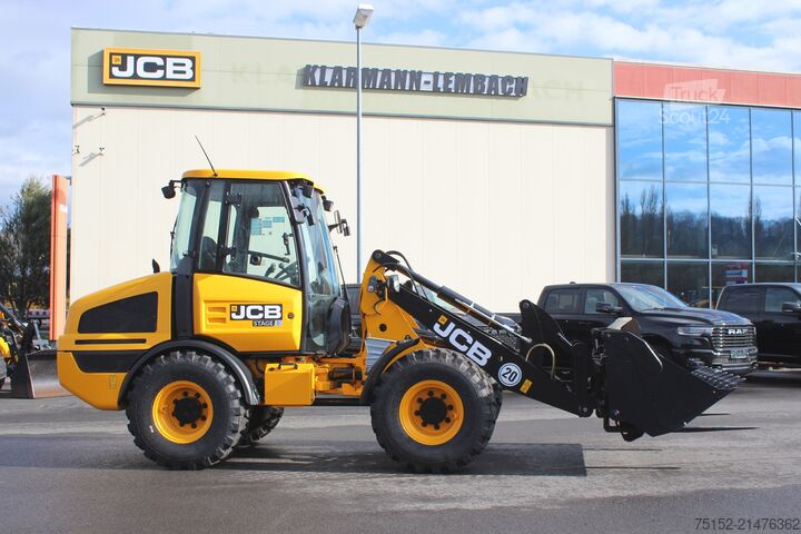 Wheel loader JCB 407 Stufe V inkl. Schaufel + Gabel - NEU