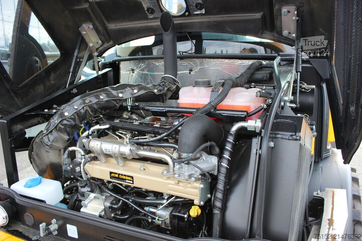 Wheel loader JCB 407 Stufe V inkl. Schaufel + Gabel - NEU