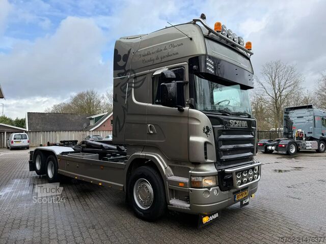 Système de bras à crochet Scania R480 HyvaLift Haakarm 30T NL Truck APK/TUV 04-2026