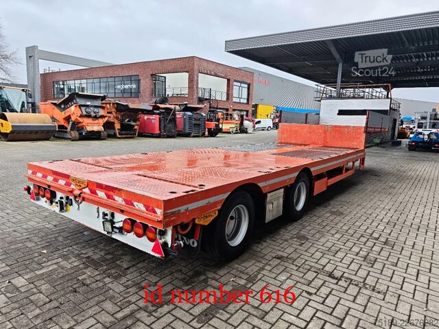 Semi-dieplader Broshuis E2485 3.8 Meter Extandable!