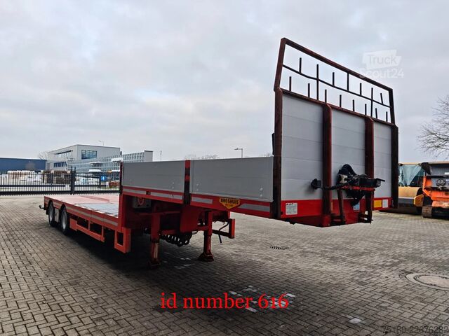 Semi-dieplader Broshuis E2485 3.8 Meter Extandable!