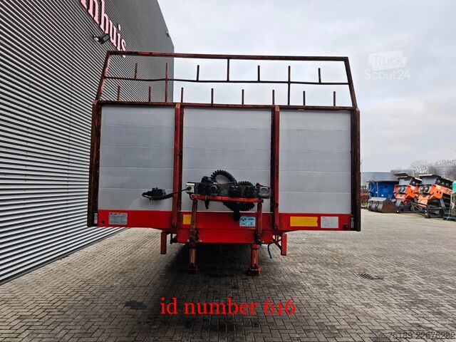 Semi-dieplader Broshuis E2485 3.8 Meter Extandable!