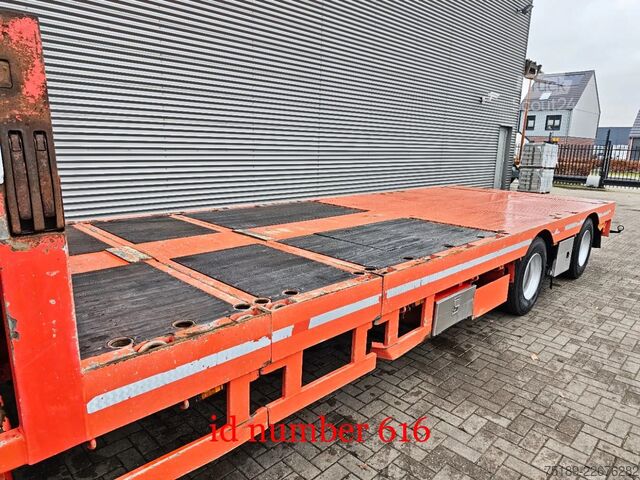 Semi-dieplader Broshuis E2485 3.8 Meter Extandable!