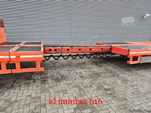 Semi-dieplader Broshuis E2485 3.8 Meter Extandable!