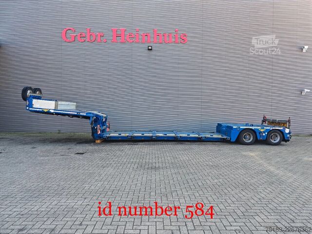 Nízký nakladač Broshuis 2 ABD-38/1 4.75 M Extandable Spinbed