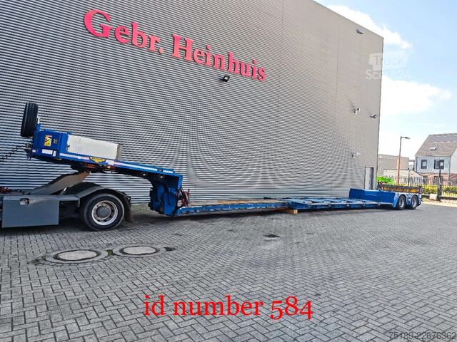 Nízký nakladač Broshuis 2 ABD-38/1 4.75 M Extandable Spinbed
