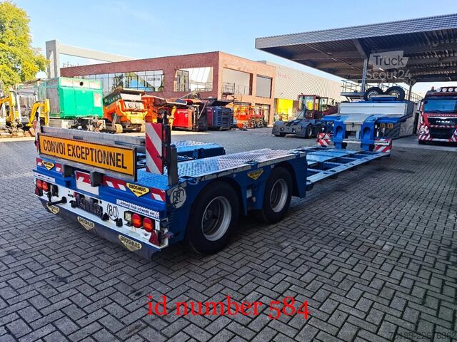 Nízký nakladač Broshuis 2 ABD-38/1 4.75 M Extandable Spinbed