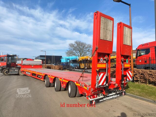 Polonákladní zařízení Faymonville F-S43-1AAF 16.5 meter Extandable!