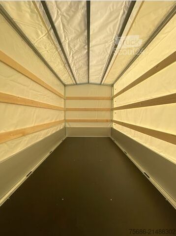 Open trailer with tarp SARIS PL 356 170 2700 2 Planenanhänger