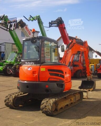 Miniekskavators Kubota KUBOTA U55-4
